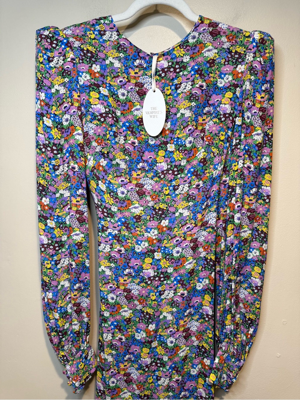 The Vampire’s Wife Villanelle Dress in Thorpe Liberty Fabrics' Thorpeness - RARE
